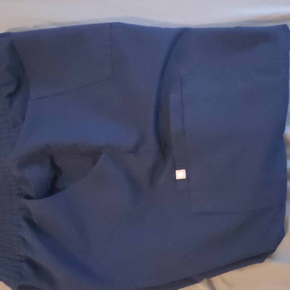 Figs High Waisted Navy Blue Joggers XXL - Picture 6 of 8